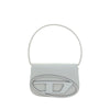 Diesel White Calf Leather Bos Taurus Shoulder Bag