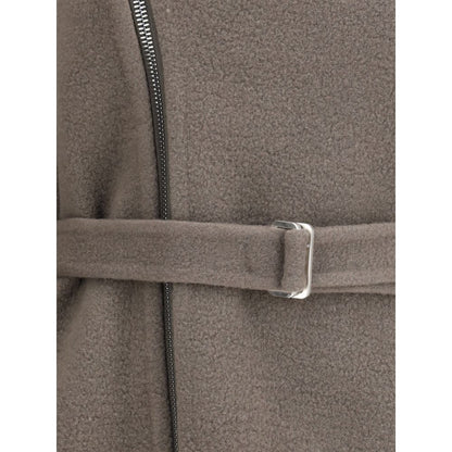 Rick Owens Brown Cashmere Coat