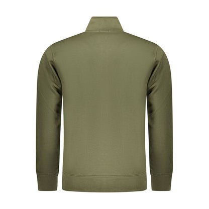 Rifle Green Cotton Men Sweater