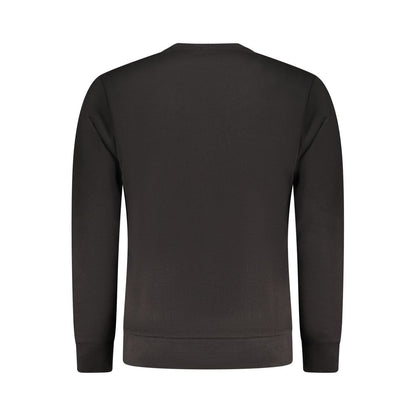 Rifle Black Cotton Men Sweater