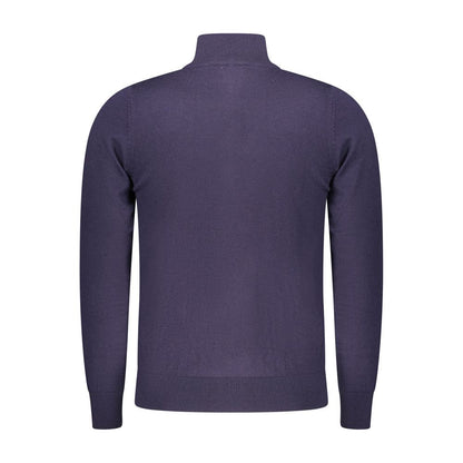 Rifle Blue Wool Men Sweater