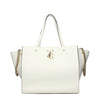 Jimmy Choo White Leather Shoulder Bag