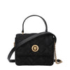 Versace Black Fabric Handbag