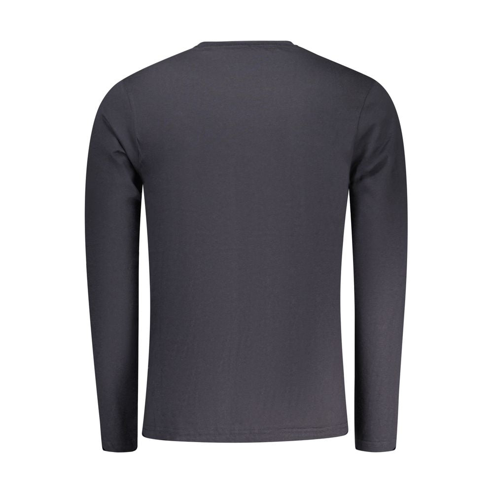 Rifle Blue Cotton Men T-Shirt