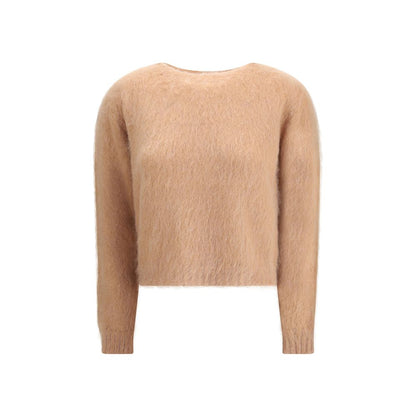 Max Mara Brown Polyamide Sweatshirt