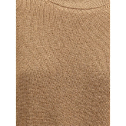 Max Mara Brown Wool Top