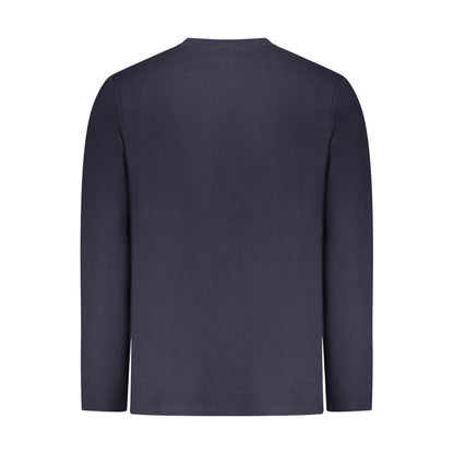 Hugo Boss Blue Cotton Men Sweater