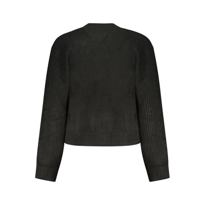 Tommy Hilfiger Black Wool Women Sweater