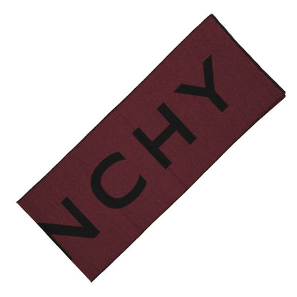 Givenchy Red Virgin Wool Scarf