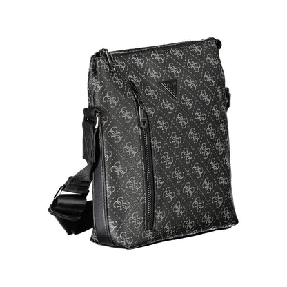 Guess Jeans Black Polyethylene Shoulder Bag