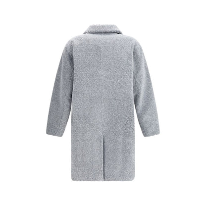 Herno Gray Polyester Coat