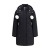 Moose Knuckles Black Cotton Parka