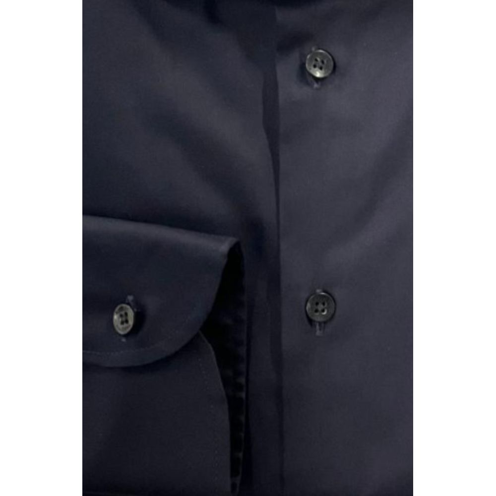 Baldinini Trend Black Cotton Shirt