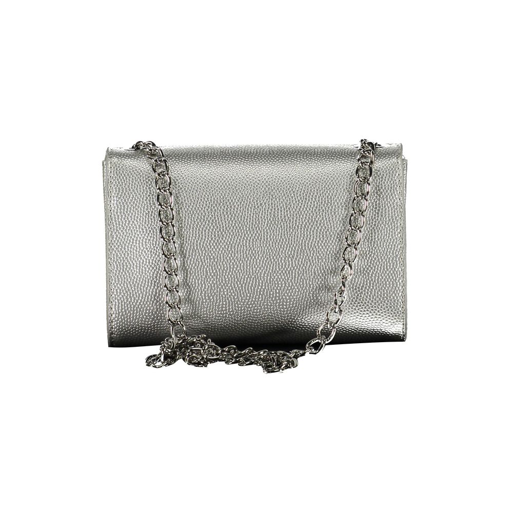 Mario Valentino Gray Polyethylene Handbag