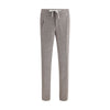 PT Torino Brown Fleece Wool Casual Pants