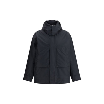LAMINAR Black Polyamide Shell Jacket