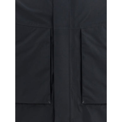 LAMINAR Black Polyamide Shell Jacket