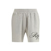 Represent Cream Cotton Bermuda Shorts