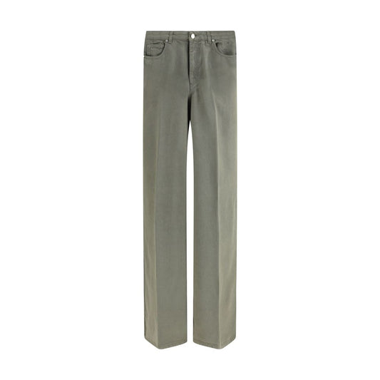 Cruna Green Tencel Relaxed Fit Jeans