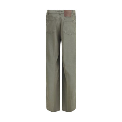 Cruna Green Tencel Relaxed Fit Jeans