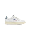 Autry White Leather Low Top Sneakers