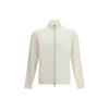 Brunello Cucinelli White Cashmere Cardigan
