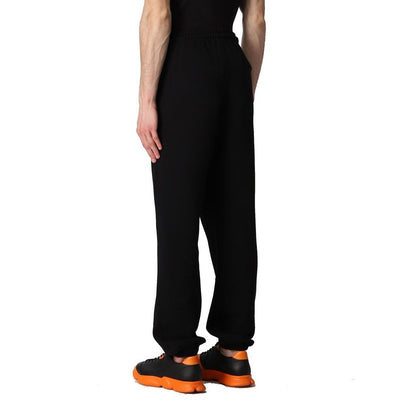 Marcelo Burlon Black Cotton Joggers (Workout Pants)