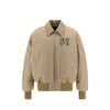 Palm Angels Beige Polyamide Bomber