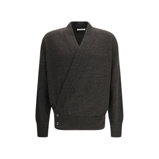 Lemaire Brown Marabou Cardigan