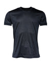 Dolce & Gabbana Blue Silk Crew Neck Short Sleeves Men T-shirt