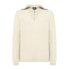 Alpha Studio White Cashmere Sweater