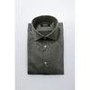 Baldinini Trend Gray Cotton Men Shirt