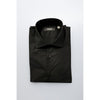 Baldinini Trend Black Cotton Men's Shirt