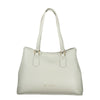 Mario Valentino Gray Polyethylene Handbag