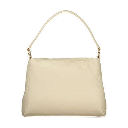 Mario Valentino Beige Polyethylene Handbag