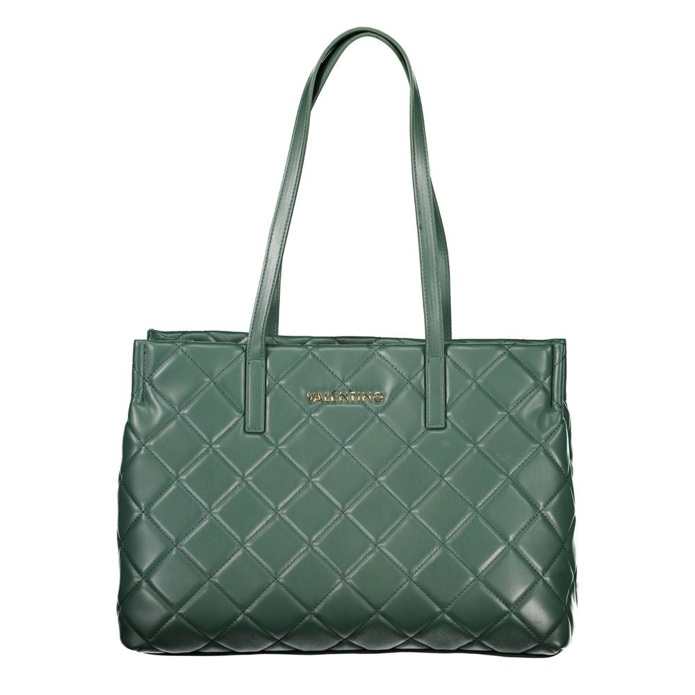 Mario Valentino Green Polyethylene Handbag