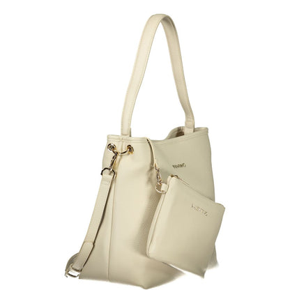 Mario Valentino Beige Polyethylene Handbag