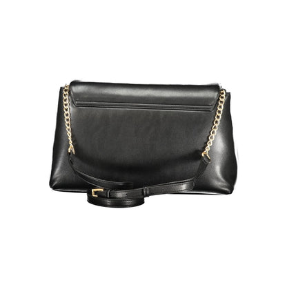 Mario Valentino Black Polyethylene Handbag