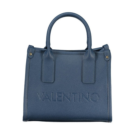 Mario Valentino Blue Polyethylene Handbag