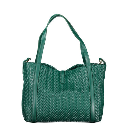 Mario Valentino Green Polyethylene Handbag