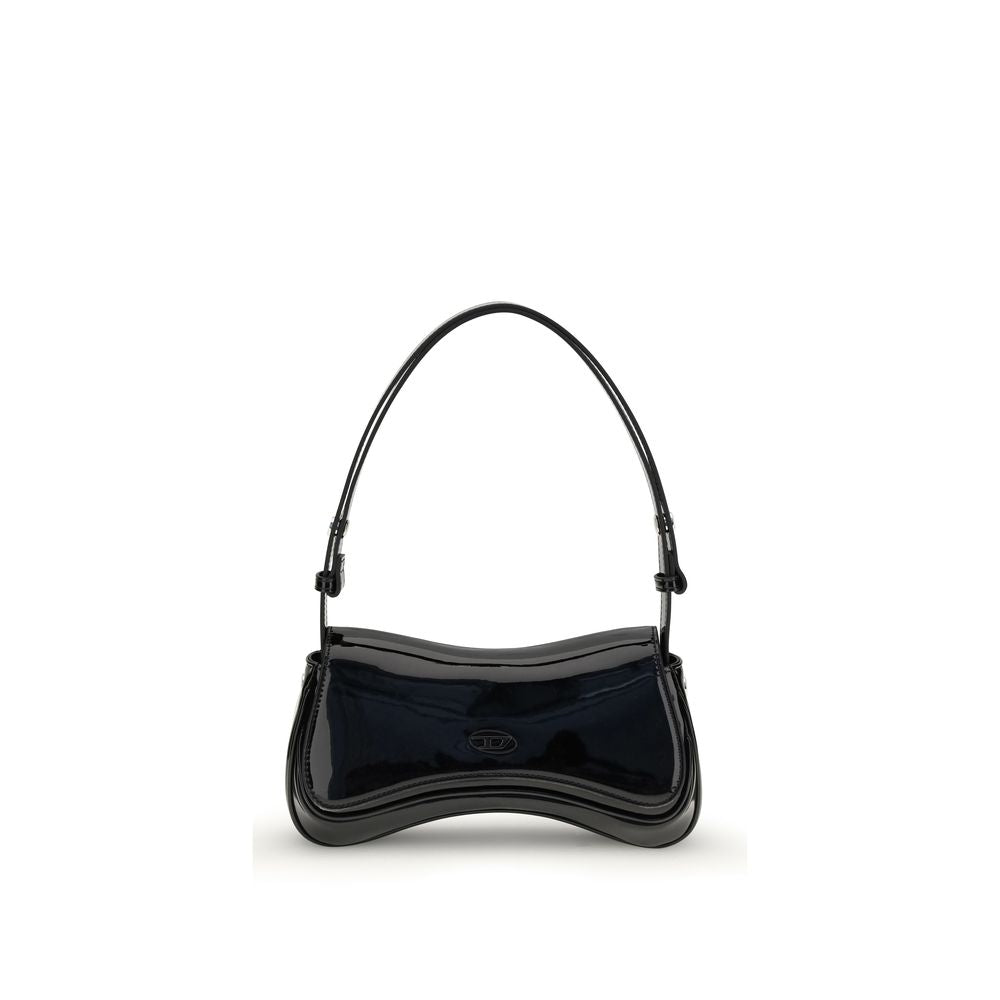 Diesel Black Polyethylene Clutch Bag