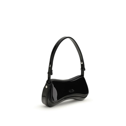 Diesel Black Polyethylene Clutch Bag
