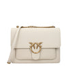 PINKO Beige Leather Crossbody Bag