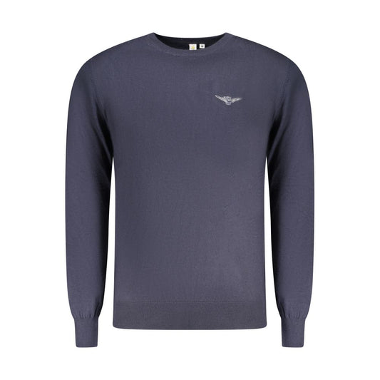 Accademia Militare Blue Cotton Men Sweater