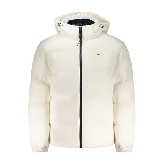 Tommy Hilfiger White Polyester Jackets & Coat