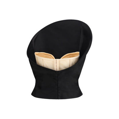 Magda Butrym Black Cotton Top