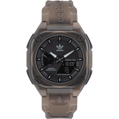Adidas Brown Synthetic Sport Watch