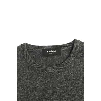 Baldinini Trend Grå Cashmere Herretrøje