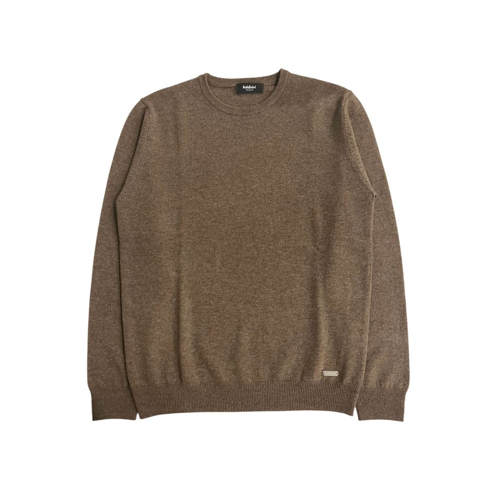 Baldinini Trend Brun Cashmere Herretrøje