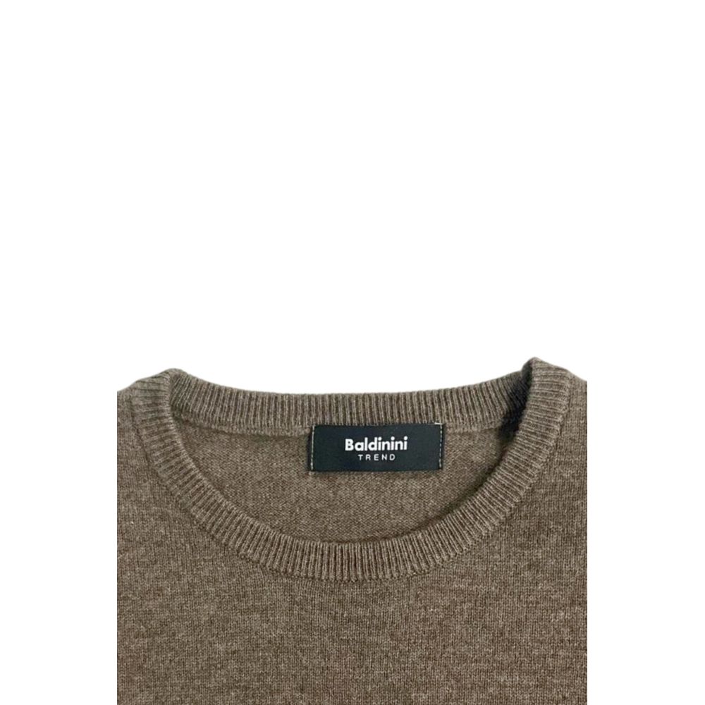 Baldinini Trend Brun Cashmere Herretrøje
